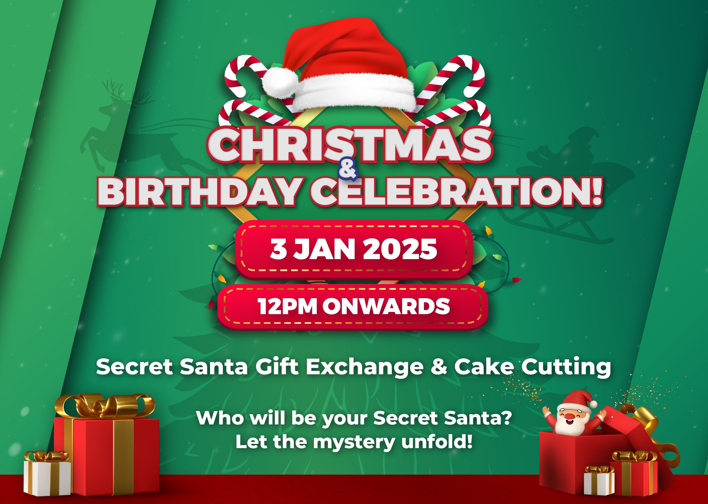 Christmas & Birthday Celebration 
